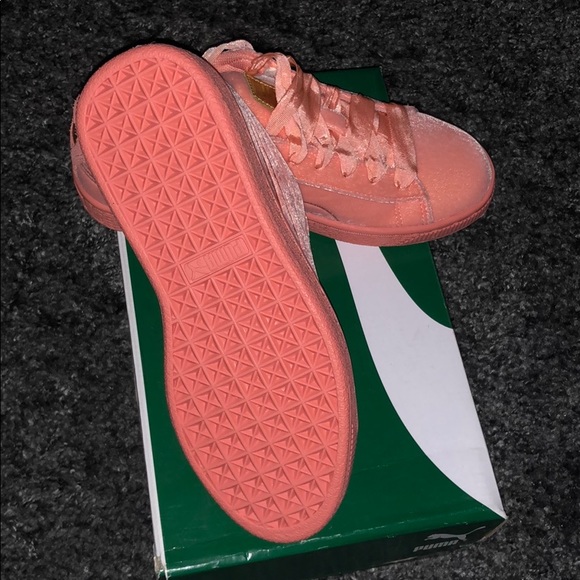 🔥PUMA Basket Classic Grade School Desert Flower NWT - Picture 8 of 8